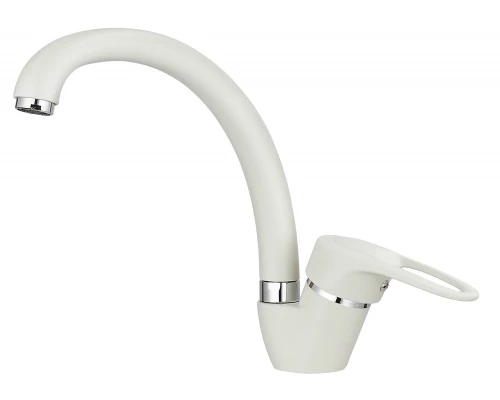 03-ST, БЕЛЫЙ Смеситель для кухни, GRANULA STANDART