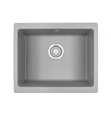 Кухонная мойка GRANULA (5551, АЛЮМИНИУМ)