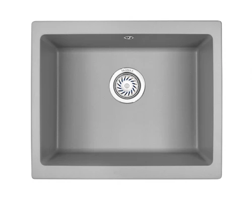 Кухонная мойка GRANULA (5551, АЛЮМИНИУМ)