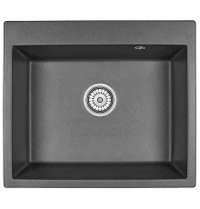 Кухонная мойка GRANULA (6001, ЧЕРНЫЙ)
