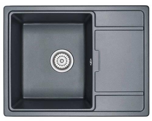 Кухонная мойка GRANULA (6503, ШВАРЦ)