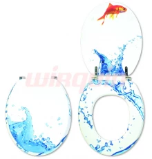 Сиденье для унитаза Аквариум, WIRQUIN