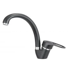 03-ST, ЧЕРНЫЙ Смеситель для кухни, GRANULA STANDART