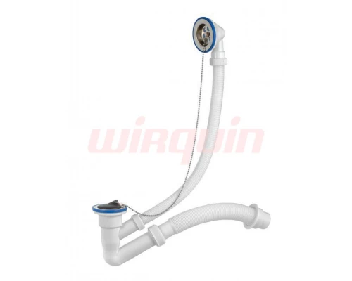 Сифон Элит для ванн с нержавеющими чашками (Ø40/50), VIRPLAST