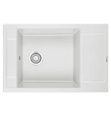 Кухонная мойка GRANULA (7806, АРКТИК)