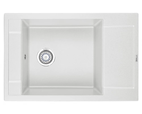 Кухонная мойка GRANULA (7806, АРКТИК)