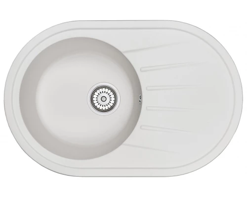Кухонная мойка GRANULA (7601, БЕЛЫЙ)