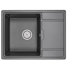 Кухонная мойка GRANULA (6503, ЧЕРНЫЙ)