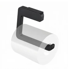 Бумагодержатель Splendy Inspiration, черный матовый, настенный, IN4062SVBM