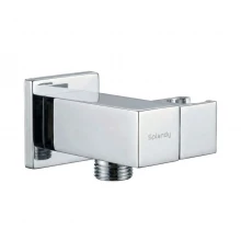 Шланговое подсоединение Splendy с квадратным отражателем, хром, AA215YSLCR