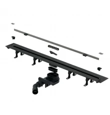 Дренажный канал Splendy Vario Drain, 110 мм, цвет оружейный металл брашированный, VD30512KYAB