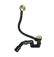 Слив-перелив Splendy Neoplex, автоматический Click-clack, золото матовое, NE30915MGM