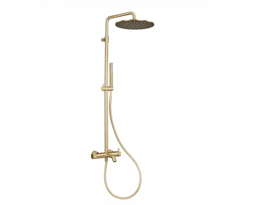 Душевая стойка Splendy Relax P, золото матовое, RP208ZKR30C1GM