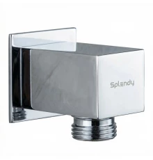 Шланговое подсоединение Splendy, квадратный отражатель, хром, AA215NSLCR