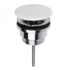 Донный клапан Splendy универсальный 1 1/4" белый матовый, AA3071URKWM