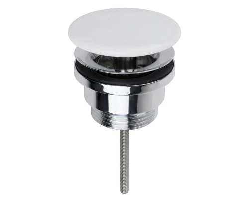Донный клапан Splendy универсальный 1 1/4" белый матовый, AA3071URKWM