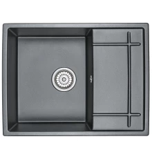 Кухонная мойка GRANULA (6501, ШВАРЦ)