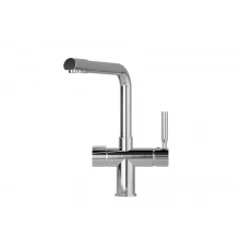 2088, ХРОМ Смеситель для кухни однорыч., с подкл. для питьевой воды, GRANULA