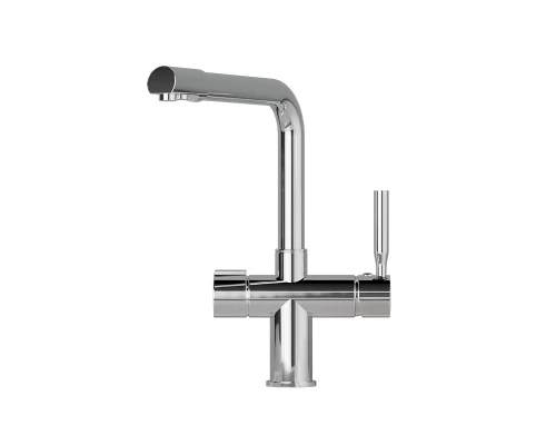 2088, ХРОМ Смеситель для кухни однорыч., с подкл. для питьевой воды, GRANULA