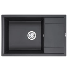 Кухонная мойка GRANULA (7805, ЧЕРНЫЙ)