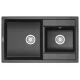 Кухонная мойка GRANULA (8201, ЧЕРНЫЙ)