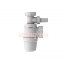 NEO Сифон 1 1/2*40 мм., с отводом для стиральной машины, без выпуска, WIRQUIN