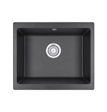 Кухонная мойка GRANULA (5551, ЧЕРНЫЙ)