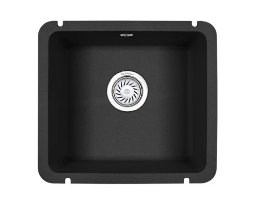 Кухонная мойка GRANULA (3601, ЧЕРНЫЙ)