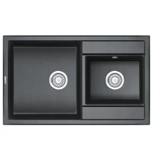 Кухонная мойка GRANULA (8201, ШВАРЦ)
