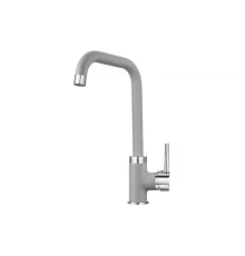 0041, АЛЮМИНИУМ Смеситель для кухни однорыч., GRANULA