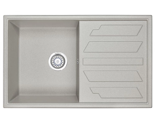 Кухонная мойка GRANULA (8002, БАЗАЛЬТ)
