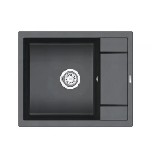 Кухонная мойка GRANULA (6002, ШВАРЦ)