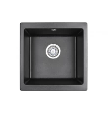 Кухонная мойка GRANULA (4451, ЧЕРНЫЙ)
