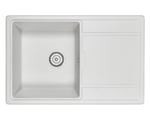 Кухонная мойка GRANULA (7804, АРКТИК)