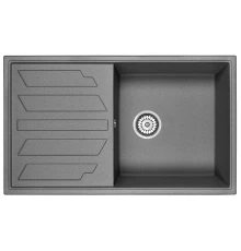 Кухонная мойка GRANULA (8601, ГРАФИТ)