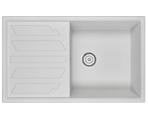 Кухонная мойка GRANULA (8601, АРКТИК)