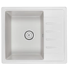 Кухонная мойка GRANULA (5803, БЕЛЫЙ)