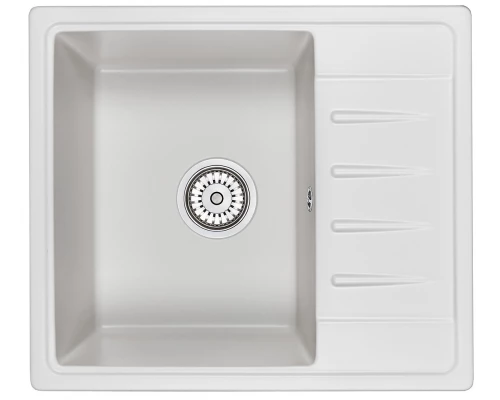 Кухонная мойка GRANULA (5803, БЕЛЫЙ)