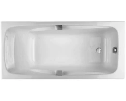 [81130] Чугунная ванна Jacob Delafon Repos, 170 x 80 см, ножки и слив-перелив в подарок, E2915-00 +81090 ₽