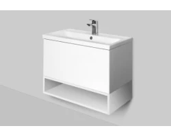 [238325] Тумба под раковину Am.Pm Gem 60 см M90FHX06021WG подвесная с 1 ящиком, цвет белый +15690 ₽