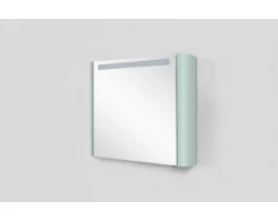 [276383] Зеркальный шкаф Am.Pm Sensation M30MCL0801GG, левый, 80 см, с подсветкой, мятный +252290 ₽