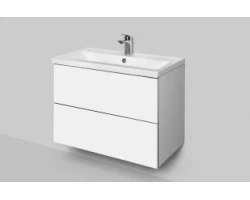 [238343] Тумба под раковину Am.Pm Gem 75 см M90FHX07522WG подвесная с 2 ящиками, цвет белый +19090 ₽