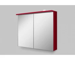 [265239] Зеркальный шкаф с LED-подсветкой AM.PM M70AMCX0801RG Spirit 2.0, 80 см, цвет: красный, глянец +32484 ₽