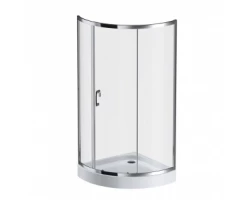 [438911] Душевой уголок Am.Pm Like Solo Slide 90 x 90 см, профиль глянцевый хром, стекло прозрачно, W83G-315-090CT +42990 ₽