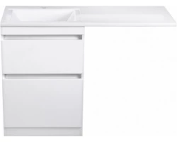 [290907] Тумба Эстет Даллас 120 Люкс Plus напольная, белая +25430 ₽