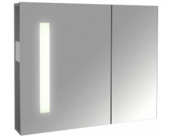 [121458] Зеркальный шкаф Jacob Delafon Rythmik 80 см, EB1061-NF, с подсветкой +57586 ₽