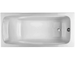 [286903] Чугунная ванна Jacob Delafon Repos E2918-S-00, 170 x 80 см, без отверстий для ручек и антискользящего покрытия, со слив +68887 ₽