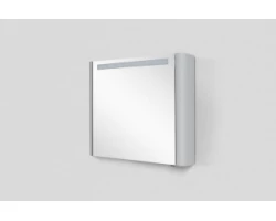 [276384] Зеркальный шкаф Am.Pm Sensation M30MCR0801FG, правый, 80 см, с подсветкой, серый шелк +252290 ₽