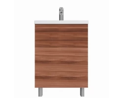 [299733] Тумба под раковину Am.Pm Gem 60 см M90FSX06022NF32 напольная, цвет орех +12639 ₽