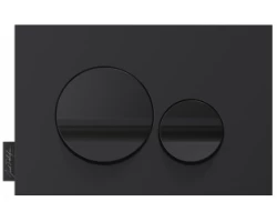 [348913] Клавиша смыва Jacob Delafon E20859-7-BMT, черный матовый и глянцевый +6950 ₽